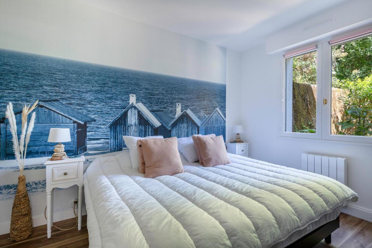 Rez-De-Jardin Pour 3 Personnes Proche De La Plage Порник Экстерьер фото