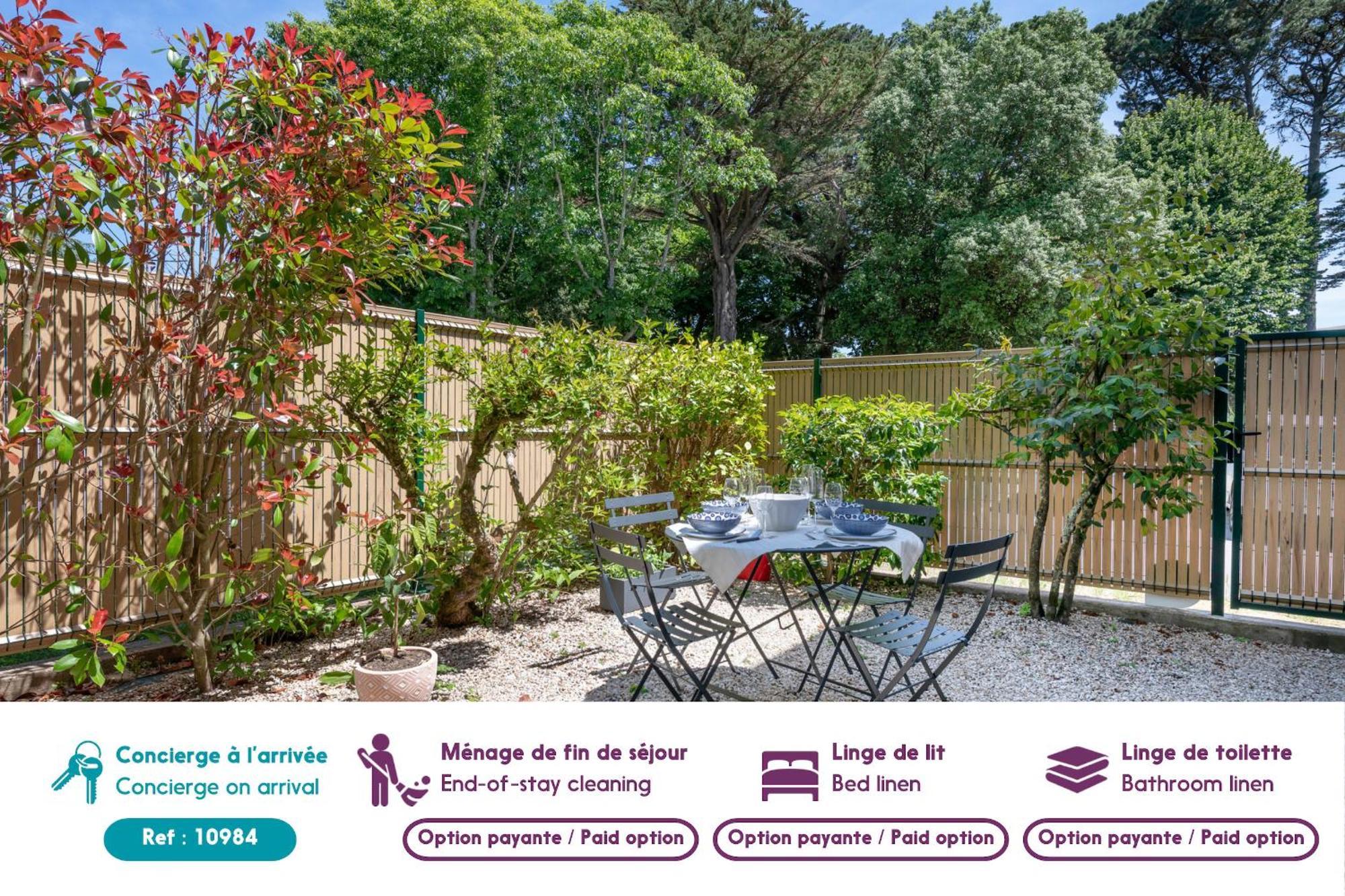 Rez-De-Jardin Pour 3 Personnes Proche De La Plage Порник Экстерьер фото